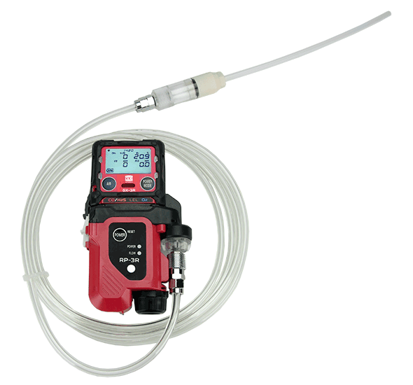 RKI RP-3R Pro sample draw pump with remote sampling hose