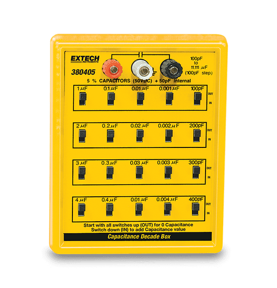 Extech 380405 – Capacitance Decade Box
