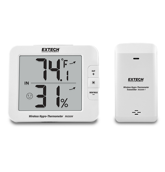 Extech RH200W – Multi-Channel Wireless Hygro-Thermometer