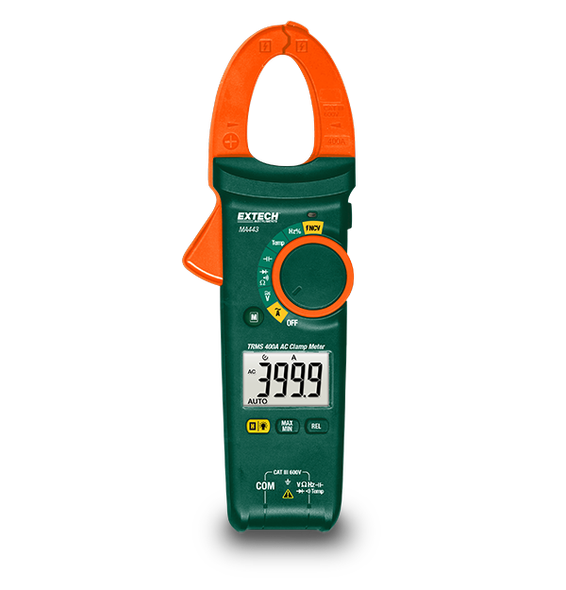 Extech MA443 – 400A True RMS AC Clamp Meter + NCV