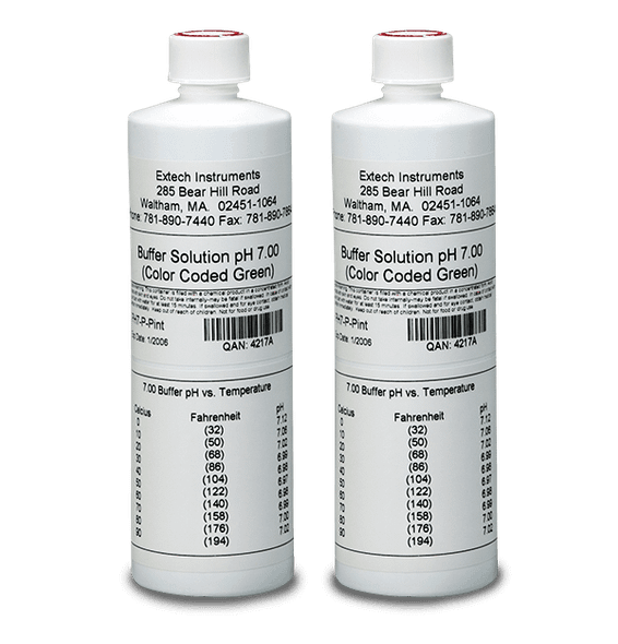 Extech PH7-P – 7pH Buffer Solution (2 Bottles)