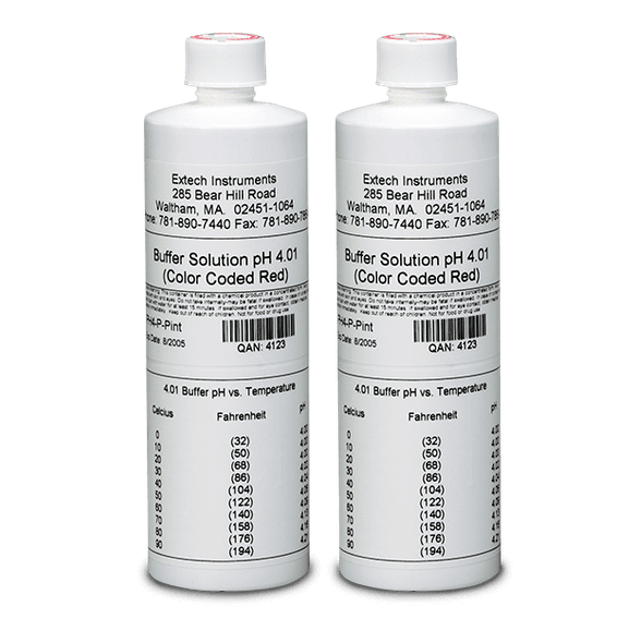 Extech PH4-P – 4pH Buffer Solution (2 Bottles)