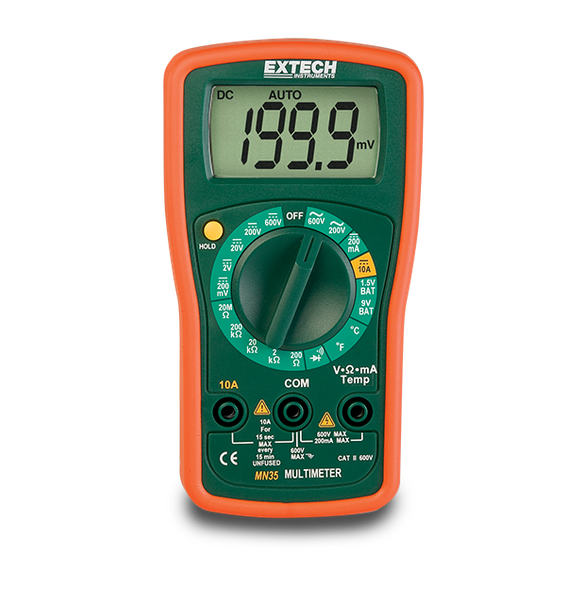 Extech MN35 – Digital Mini MultiMeter