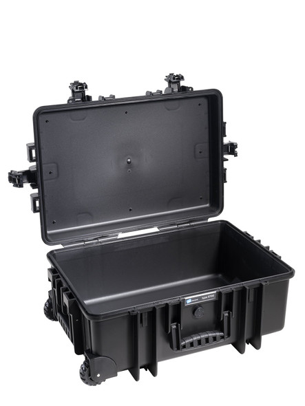 B&W Type 6700 Outdoor Case – Black, with Wheels