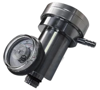 ISG CGA-600 demand flow calibration gas regulator, stainless steel