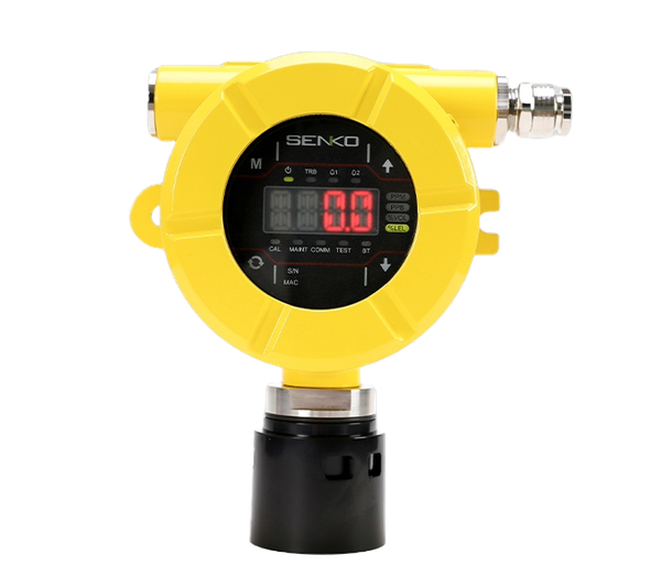 SENKO SI-200E explosion-proof fixed gas detector with digital display for oxygen, toxic and combustible gas monitoring