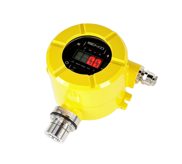 SENKO SI-200E explosion-proof fixed gas detector with digital display for oxygen, toxic and combustible gas monitoring