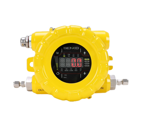 SENKO SI-301 explosion-proof pumped sampling fixed gas detector for toxic, combustible, oxygen, VOC and specialty gas monitoring