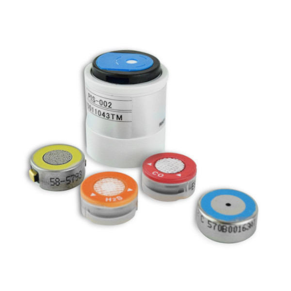 RKI Replacement Ammonia (NH₃) Sensor, part number ESS-B332-NH3, for GX-6000 gas detection monitors. Measures NH₃ levels from 0-400 ppm with a minimum display of 0.5 ppm and ±10% accuracy or ±5% full scale. Features plug-and-play technology and remote calibration. RKI Replacement Ammonia (NH₃) Sensor, part number ESS-B332-NH3, for GX-6000 gas detection monitors. Measures NH₃ levels from 0-400 ppm with a minimum display of 0.5 ppm and ±10% accuracy or ±5% full scale. Features plug-and-play technology and remote calibration.