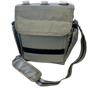 C-300 canvas carrying bag for three large calibration gas cylinders