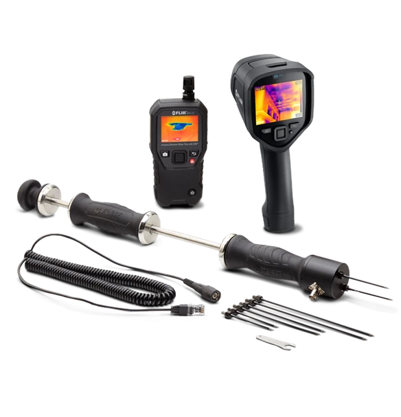 FLIR Remediation Kit – MR176 Moisture Meter with E6 Pro Thermal Camera & MR08 Probe