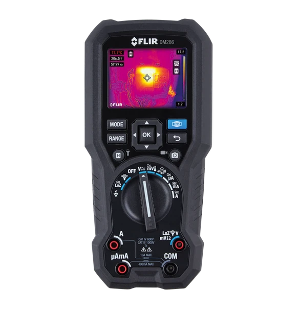 FLIR DM286 Industrial Thermal Imaging Multimeter – TRMS Multimeter with IGM™ & METERLiNK®