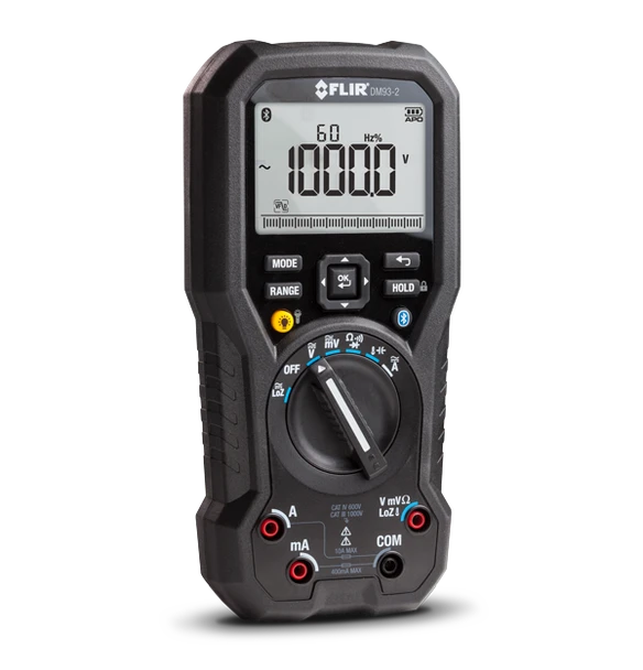 FLIR DM93-2 TRMS Industrial Multimeter – True RMS Digital Multimeter