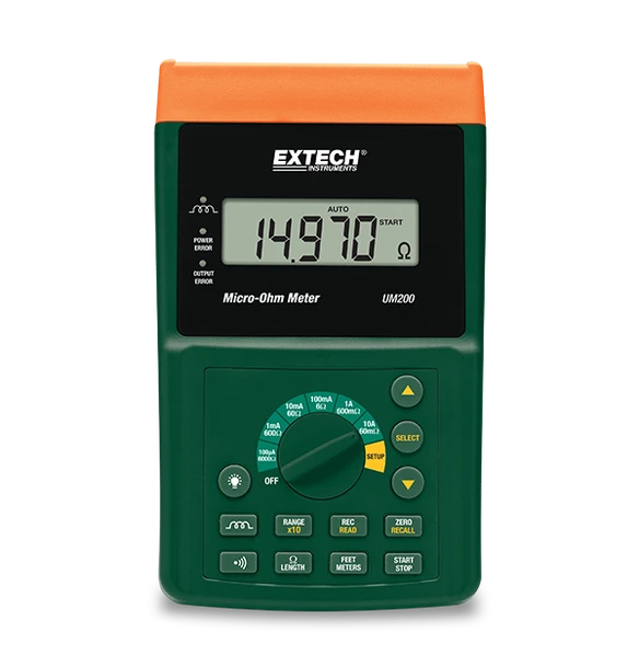Extech UM200 – High Resolution Micro-Ohm Meter