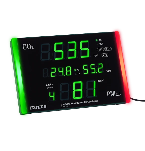 Extech IAQ320 – Indoor Air Quality Monitor and Datalogger