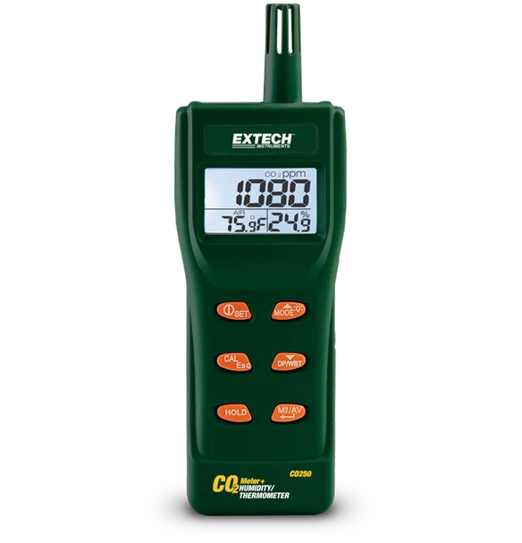 Extech CO250 – Portable Indoor Air Quality CO2
