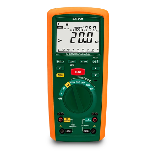 Extech MG320 – CAT IV Insulation Tester/True RMS MultiMeter