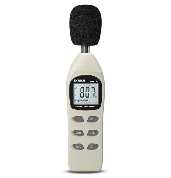 Extech 407730 – Digital Sound Level Meter