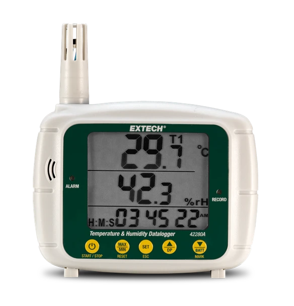 Extech 42280A – Temperature and Humidity Datalogger