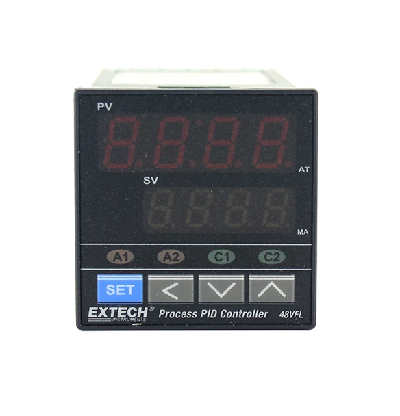 Extech 48VFL11 – 1/16 DIN Temperature PID Controller with One Relay Output