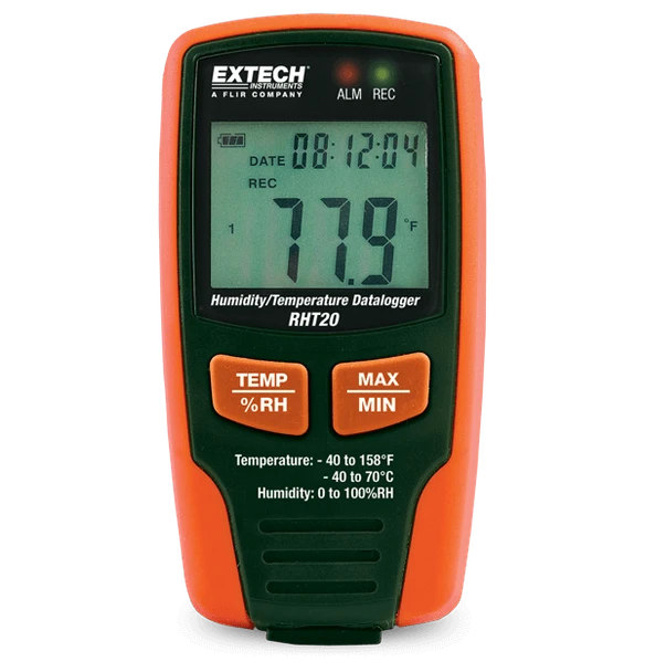 Extech RHT20 – Humidity and Temperature Datalogger