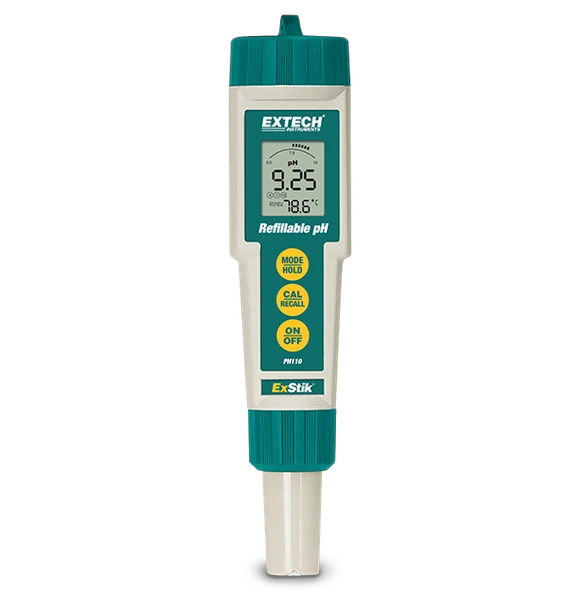 Extech PH110 – ExStik® Refillable pH Meter