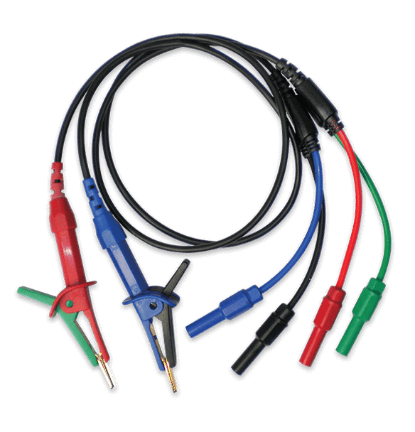 Extech 380565 – Kelvin Clip Test Lead Set
