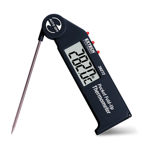 Extech 39272 – Pocket Fold up Thermometer with Adjustable Probe