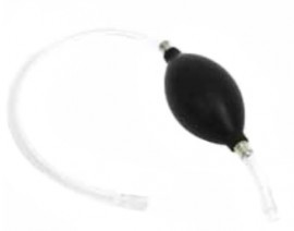 SENSIT Hand Aspirator Bulb Assy (spare) (14" 3/16" ID 5/16" OD Tubing, Aspirator Bulb, (1) Male Luer, (1) Female Luer)