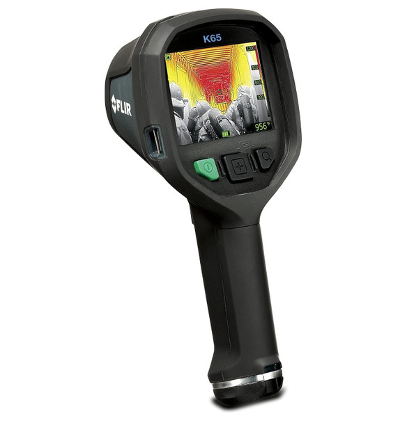 FLIR K65 NFPA-compliant firefighter thermal imaging camera with 4-inch LCD display