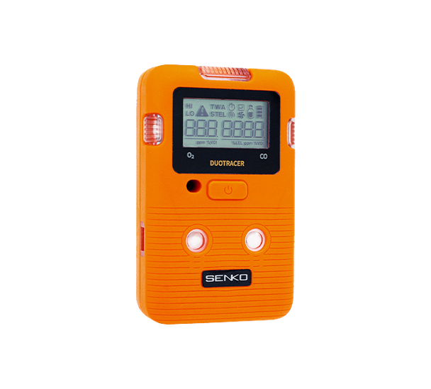 SENKO DUO TRACER portable dual gas detector front view