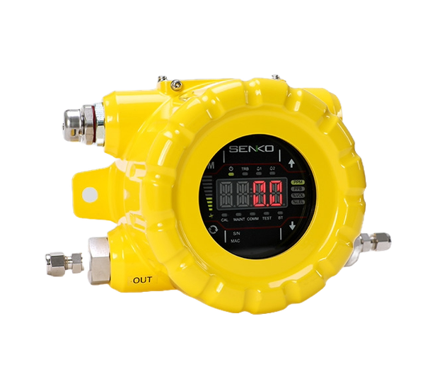 SENKO SI-301 explosion-proof pumped sampling fixed gas detector for toxic, combustible, oxygen, VOC and specialty gas monitoring