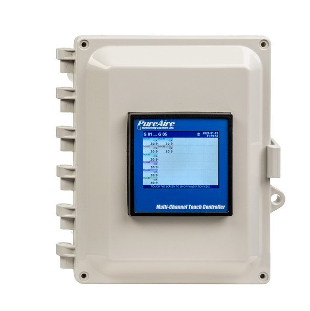 PureAire 8-Channel Touch Screen Programmable Controller