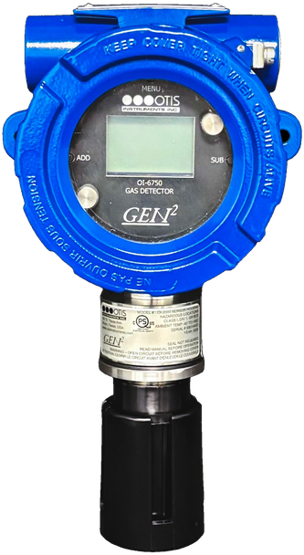 OTIS OI-6750-XP Explosion-Proof 2-Wire Loop-Powered Gas Detector Head
