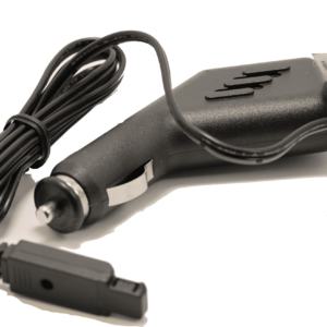 RKI 49-2021 — DC adapter with vehicle plug & 4 ft cable, 12-24 VDC for GX-3R and GX-3R Pro
