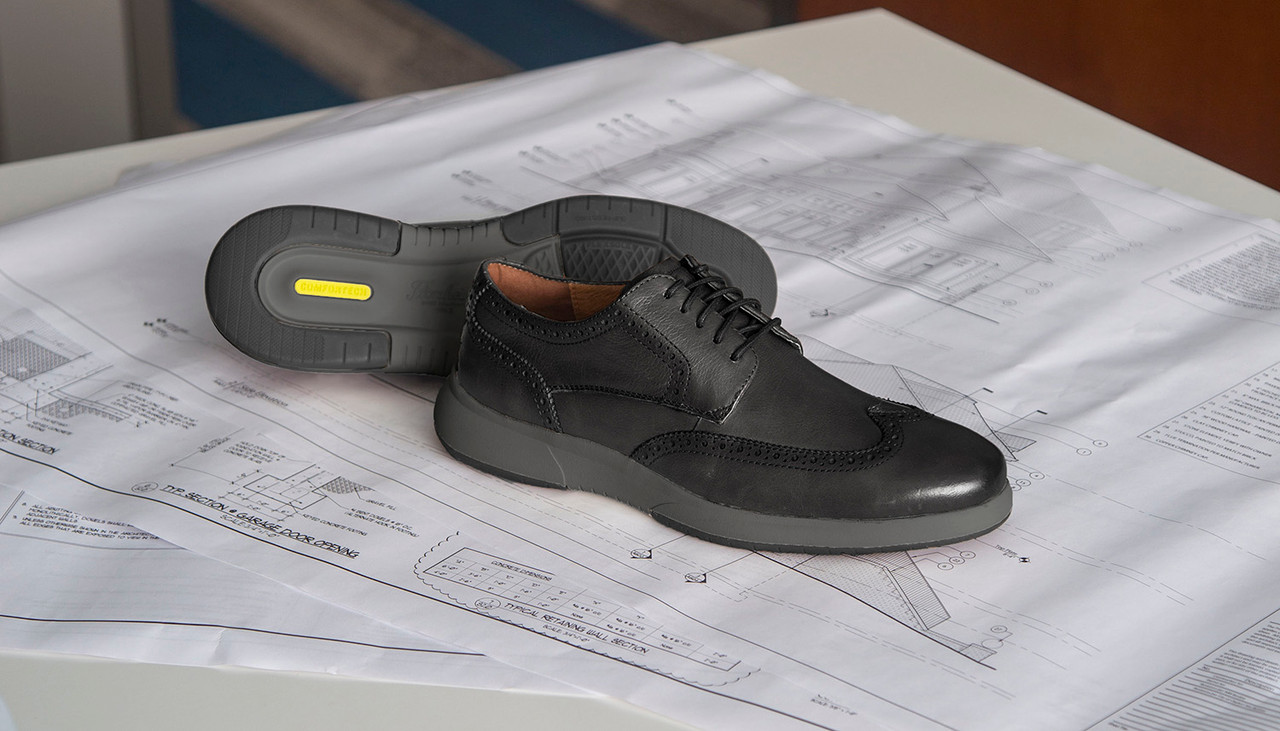 Florsheim Flair Work FS2624 - Steel Toe Wingtip - Oxford