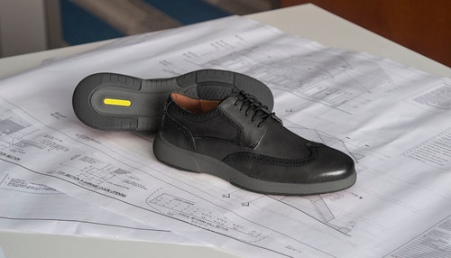 Florsheim Flair Work FS2624 - Steel Toe Wingtip - Oxford Safety Shoe