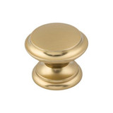 Flat Top Knob 1 3/8" - Honey Bronze