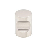 Indent Knob 5/8" - Brushed Stainless Steel