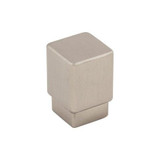 Tapered Knob 3/4" - Brushed Satin Nickel