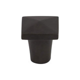 Aspen Square Knob 3/4" - Medium Bronze