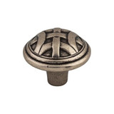 Celtic Knob Large 1 1/4" - Pewter Antique