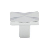 Quilted Knob 1 1/4" - Polished Chrome