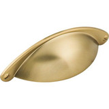 Arendal Cup Pull 2 1/2" (c-c) - Honey Bronze