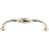 Chareau D-Pull Small 5 1/16" (c-c) - Brushed Satin Nickel