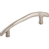 Aspen II Twig Pull 5" (c-c) - Brushed Satin Nickel