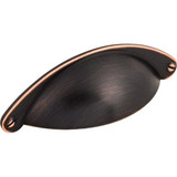 Arendal Cup Pull 2 1/2" (c-c) - Tuscan Bronze