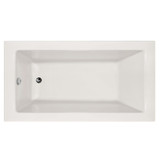 SYDNEY 7240 AC TUB ONLY-WHITE-LEFT HAND