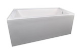 CITRINE 6032 STON W/ TUB ONLY - WHITE - RIGHT HAND
