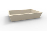 PRISM 22X15 SOLID SURFACE SINK - BISCUIT